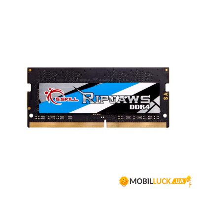   G.Skill SODIMM 16G DDR4 2666MHz Ripjaws 1.2V CL19 (box) F4-2666C19S-16GRS