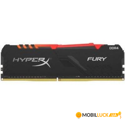   Kingston HyperX Fury DDR4 16GB*2 Black (HX432C16FB3AK2/32)