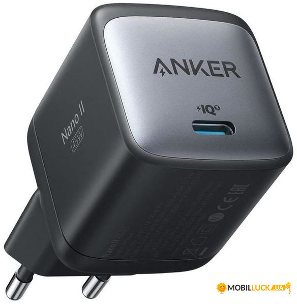   ANKER PowerPort 713 Nano II - 45W USB-C GaN ()