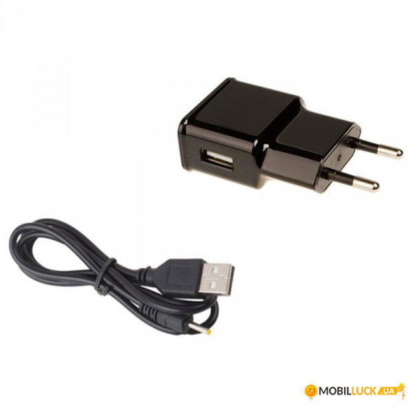    Grand-X 1USB 2.1A Black CH-03C25B +  USB/2.5