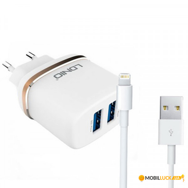   Ldnio Lightning cable DL-AC52 White