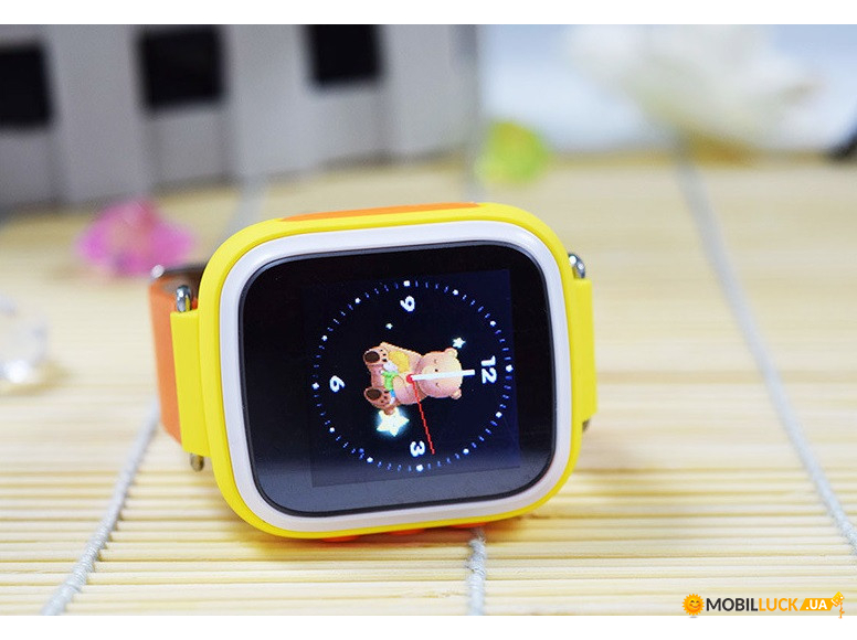 - Smart Baby Watch Q80 Orange