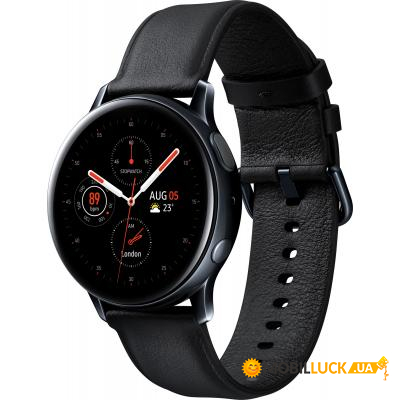 - Samsung SM-R820 Galaxy Watch Active 2 44mm Stainless Steel Black (SM-R820NSKASEK)