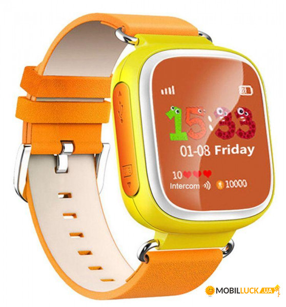 - UWatch Q80 Kid smart watch Orange #I/S