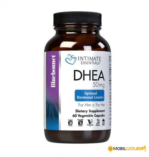   Bluebonnet Nutrition Intimate Essentials DHEA 50 mg 60 