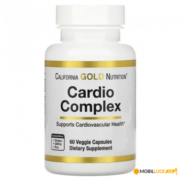   California Gold Nutrition Cardio Complex 90  (4384304798)  