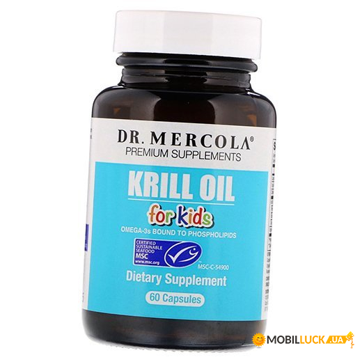  Dr. Mercola Krill Oil for Kids 60  (67387003)