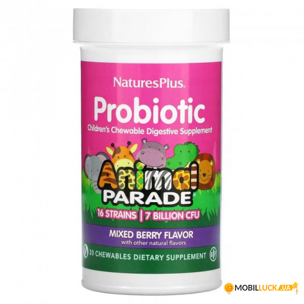   Natures Plus Animal Parad Probiotic 30  (4384304659) 