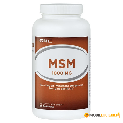     GNC MSM 1000 90 cap
