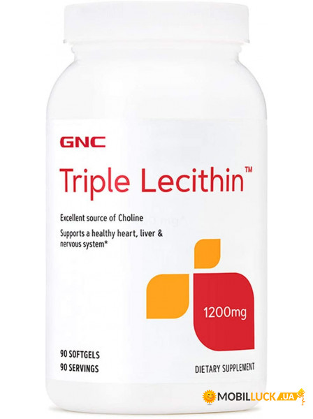   GNC Triple Lecithinn 90  (4384303386)