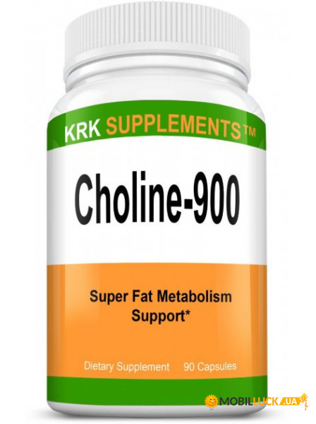   KRK Supplements Choline Bitartrate 900  90 