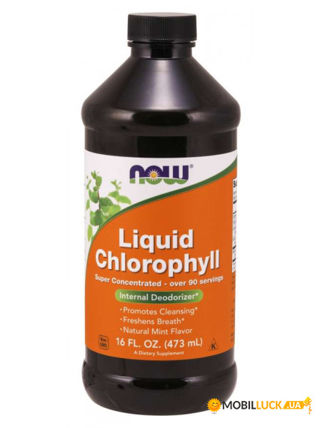   NOW Chlorophyll Liquid 473   (4384301958)
