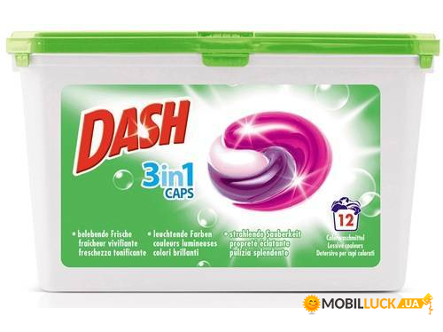 -   Dash Color Frische Caps, 12  500222