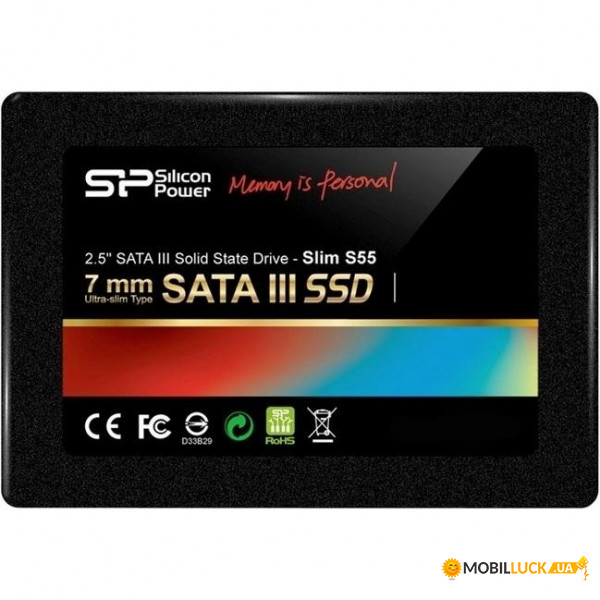  SSD Silicon Power S55 240Gb 2.5 SATAIII TLC (SP240GbSS3S55S25)