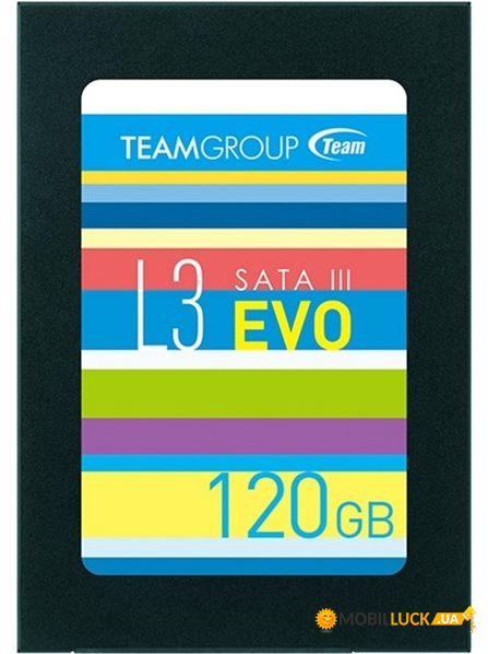  SSD 120GB Team L3 EVO 2.5 SATA3III TLC (T253LE120GTC101)