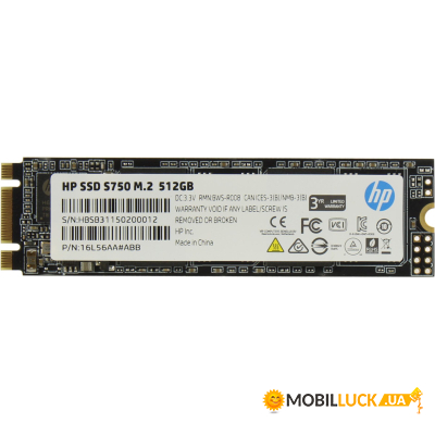  SSD M.2 2280 1TB S750 HP (16L57AA#ABB)