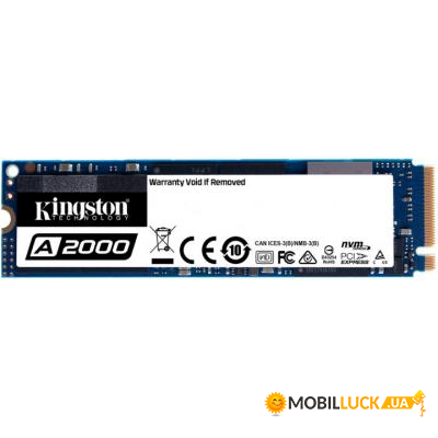  SSD M.2 2280 250GB Kingston (SA2000M8/250G)