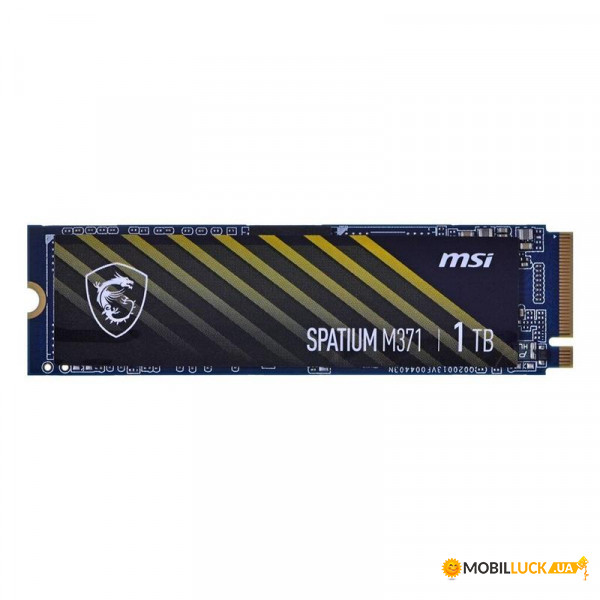  SSD 1TB MSI Spatium M371 M.2 2280 PCIe 4.0 x4 NVMe 3D NAND TLC (S78-440L870-P83)