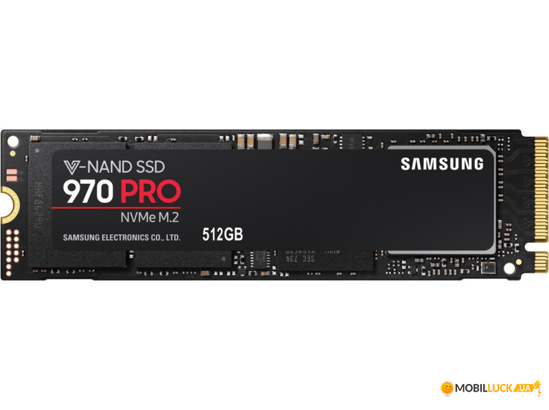  SSD 512GB Samsung 970 PRO M.2 PCIe 3.0 x4 NVMe 3D MLC (MZ-V7P512BW)