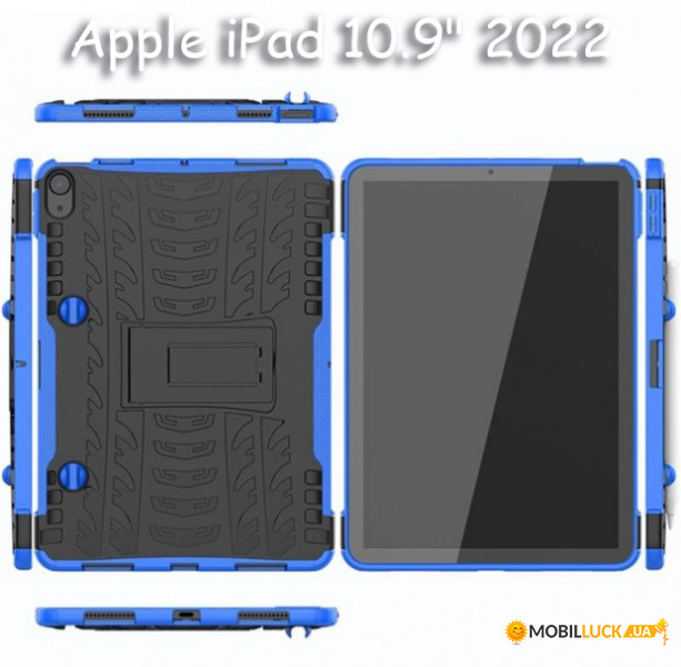  - Becover Apple iPad 10.9 2022 Blue (708880)