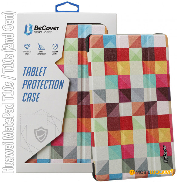 - BeCover Smart Case Huawei MatePad T10s / T10s (2nd Gen) Square (709529)
