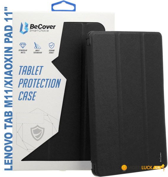 - BeCover Smart Case Lenovo Tab M11 (2024) TB-TB330FU/Xiaoxin Pad 11 (2024) 11 Black (710454)