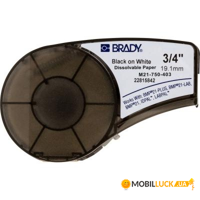     Brady   19.05mm/6.4m    (M21-750-403)