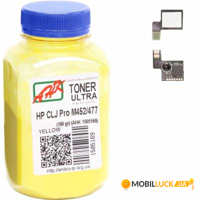  HP CLJ Pro M452/477 100 Yellow +chip AHK (1505173)
