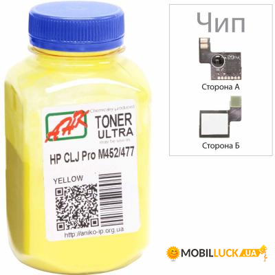  HP CLJ Pro M452/477, +Apex chip, 100 Yellow AHK (3203130)
