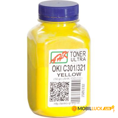    OKI C301/321  50 Yellow (1505332)