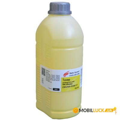  Okidata universal 500 yellow Static Control (OKIUNIV-500B-Y-P)