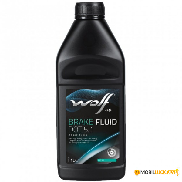   Wolf Oil Brake Fluid DOT 5.1 1