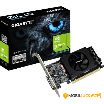  Gigabyte GeForce GT710 1024Mb  (GV-N710D5-1GL)
