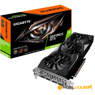  Gigabyte GeForce GTX1660 Super 6144Mb Gaming Oc (GV-N166SGaming OC-6GD)