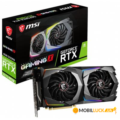  MSI GeForce RTX2070 Super 8192Mb Gaming X (RTX 2070 Super GamingX)