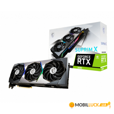  MSI GeForce RTX 3080 10Gb GDDR6X (RTX 3080 SUPRIM X 10G LHR)
