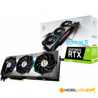  MSI GeForce RTX3090 24Gb SUPRIM X (RTX 3090 SUPRIM X 24G)