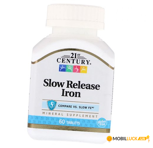 21st Century Slow Release Iron 60  (36440027)