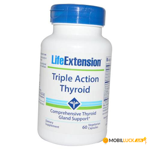  Life Extension Triple Action Thyroid 60 (71346013)