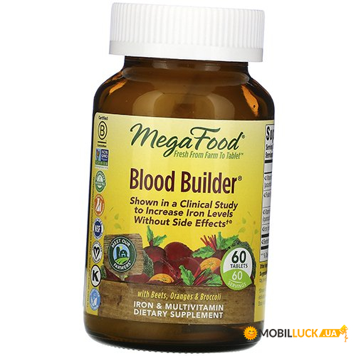     Mega Food Blood Builder 60 (36343028)