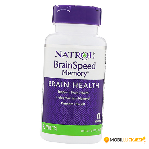  Natrol BrainSpeed Memory 60 (36358052)