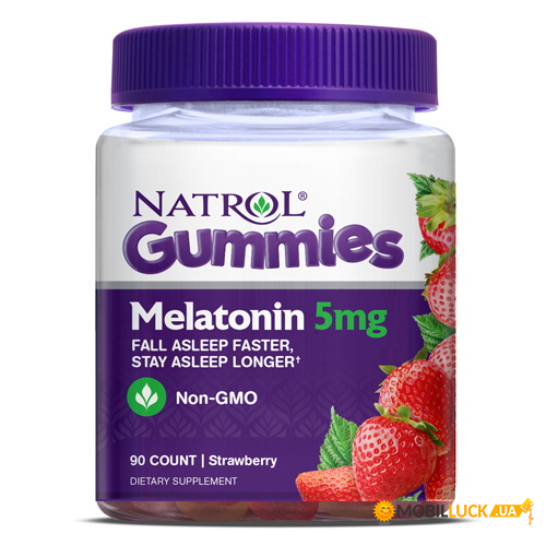  Natrol Melatonin 5 mg Gummies 90  