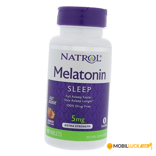  Natrol Melatonin Fast Dissolve 5 90  (36358033)