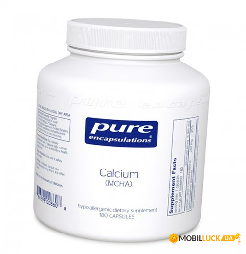  Pure Encapsulations Calcium MCHA 180  (36361049)