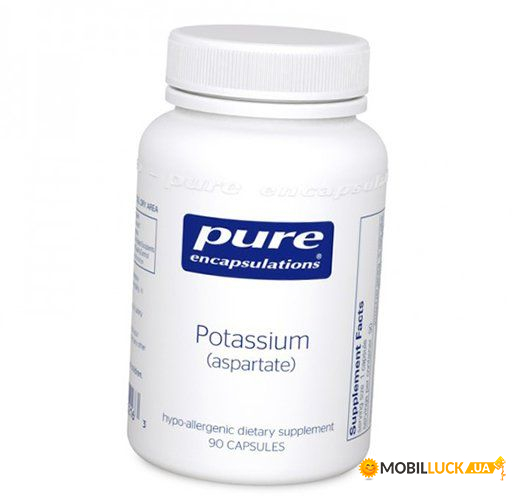   Pure Encapsulations Potassium Aspartate 90 (36361034)