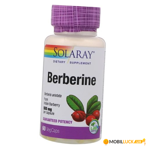  Solaray Berberine 500 60 (36411034)
