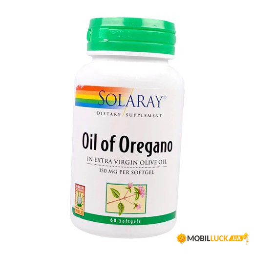  Solaray Oil of Oregano 150 60 (36411013)