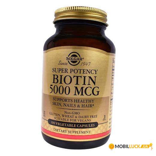  Solgar Biotin 5000 100 (36313029)