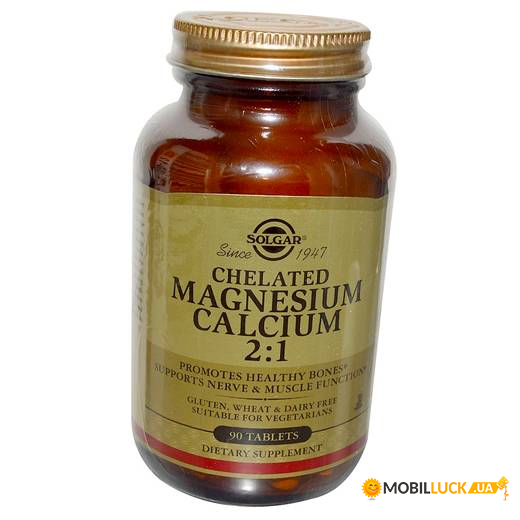 Solgar Chelated Magnesium Calcium 2:1 90  (36313037)