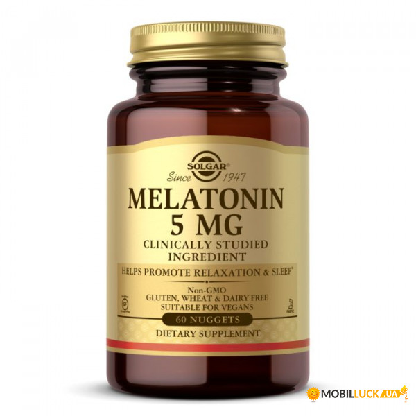    Solgar Melatonin 5 mg 60  (CN4864)